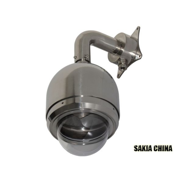 SS316L SS304 stainless Infrared light Network explosion proof PTZ Dome zoom