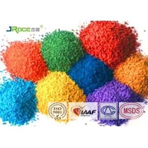 Cheap Playground EPDM Rubber Granules Particles Materials High Elasticity Flexible for sale