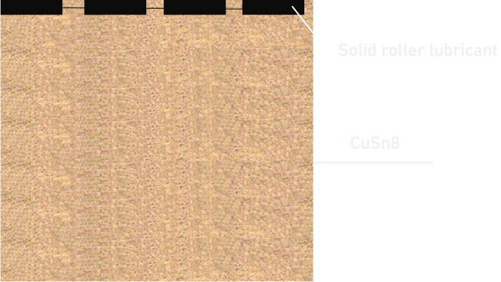 CuSn8 Wrapped Bronze Bearings , Bronze Plain Bearings CuSn6.5P0.1