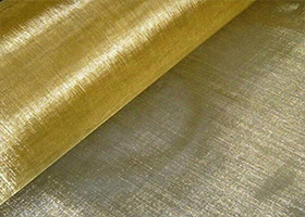 Woven Brass Wire Mesh , Brass Fly Screen Mesh For Printing Unique Design