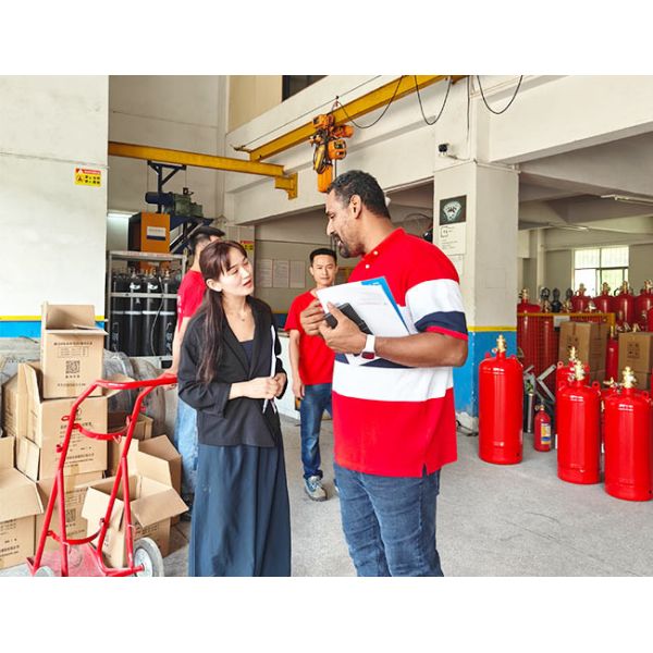 Weak Current Equipment Room FM200 Gas Fire Extinguishing 2.5Mpa 4.2MPa 5.6MPa
