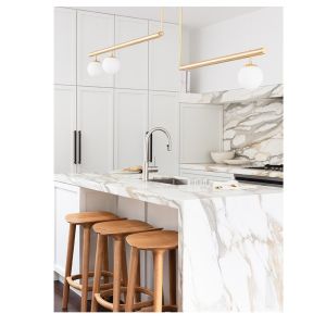 Revamp Your Hotel Villa Lobby with Calacatta White Gold Foshan Sintered Stone