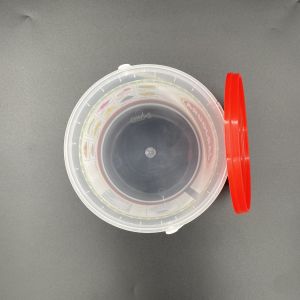 Eco Friendly Round Small Plastic Food Grade Buckets For Snacks And Nuts