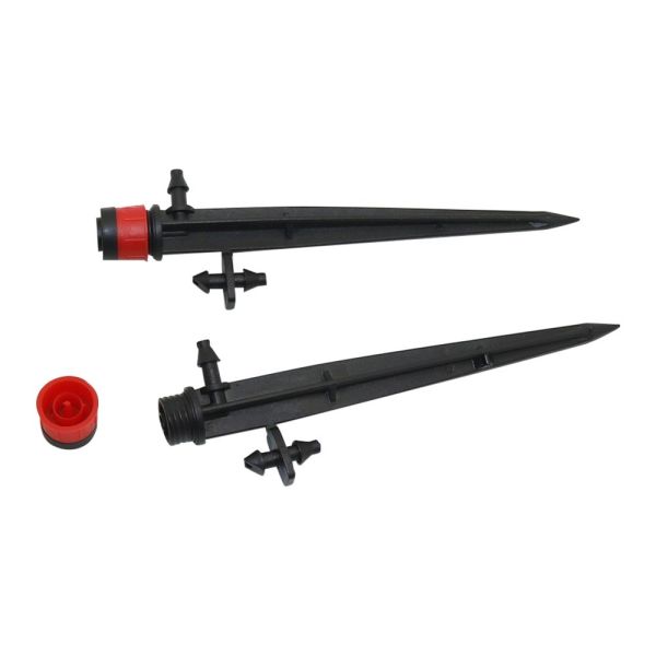 Quality 360 Degrees Adjustable Irrigation Micro Sprinklers With Spike 18cm / 28cm wholesale