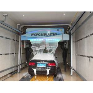 6 Air Dryeres  Automatic Touch Free Car Wash Machine 24-hour Service Fully Automatic 100-130 Bar Rollover Car Wash System