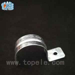 Galvanized Steel One Hole Straps Conduit And Fittings BS Conduit Clip
