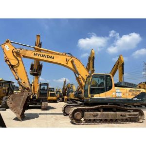 Powerful 30Tons Original Color Hyundai R305LC Excavator Heavy Duty