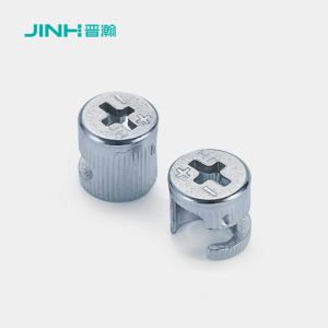 12mm Diameter Minifix Cam Locks Off Center Design Furniture Cam Connector For Rta Furniture