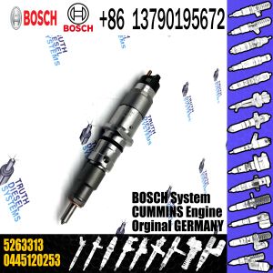 China High Quality Original Diesel Fuel Injector 0445120159 0445120253 4988301 5263313 on sale