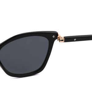 Cat'S Eye Shape Acetate Frame Sunglasses With 180 Degree Flexible Hinge Glasses