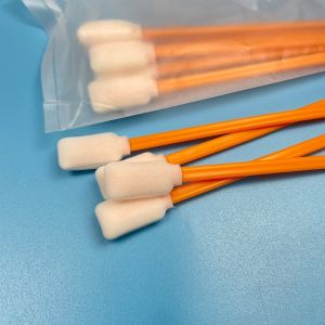 Professional Foam Cleaning Swabs With Polypropylene Handle