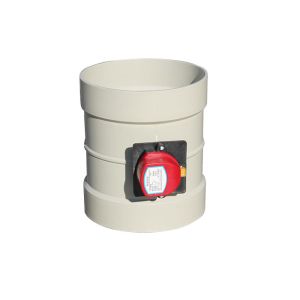 Pvc Manual / Automatic Flat Rectangular Zone Dampers For Air Conditioning System