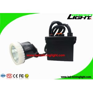 Portable11.Ah 50000LUX LED Mining Cap Lamp Rechargeable For Hunting
