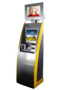 Cheap Customized Multi-Function Kiosk with two Screens for sale