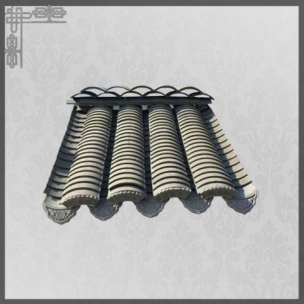 Quality Garden Pavilion Chinese Clay Roof Tiles Traditional Buddhist Temple Handmade wholesale