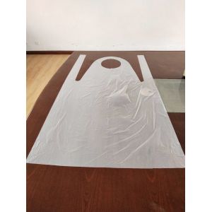 Biodegradable Disposable Oil Proof Soft Plastic Aprons