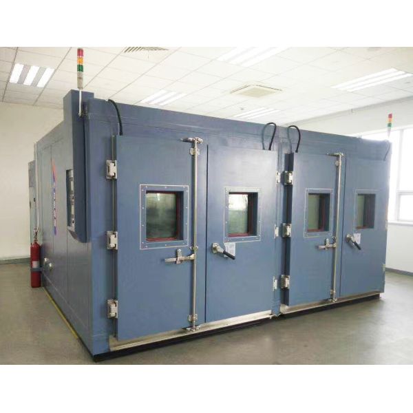Quality LIYI 2 Chambers Combined Walk In Humidity Chamber Low Temperature Chamber wholesale