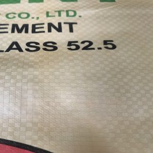 85GSM PP Cement Bag 50KG with PE Lamination Moisture Proof