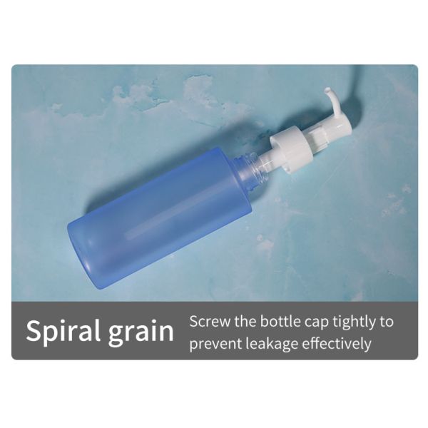 Screw Cap 120ml Lotion Bottle Customized Color Plastic Pump Bottle Screen Printing