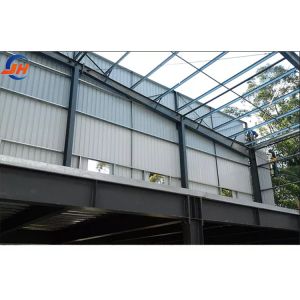 Light Steel Structure Frame Customized Prefabricated Building Workshop Q355B
