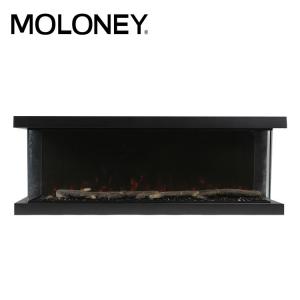 China 1500mm Built In Home Electric Fireplace Log And Crystal Without Heating on sale