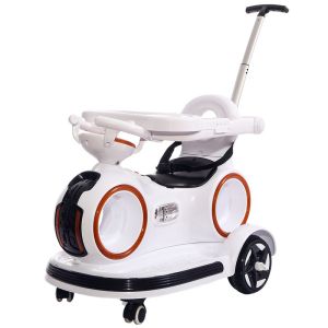 PP Plastic 6V4.5H Battery Wall-e Bumper Toy Car for 1-3 Year Olds' Early Education