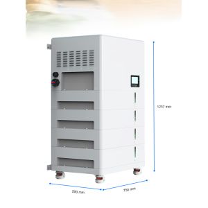 Power Stackable LiFePO4 Battery Inverter 20KWH Lithium Ion Brick Battery