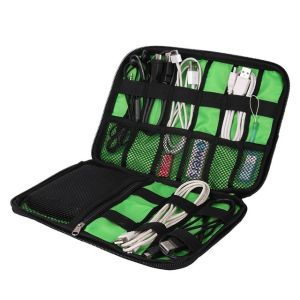 Data Cable Practical Earphone Wire Storage Bag Power Line Organizer USB Flash