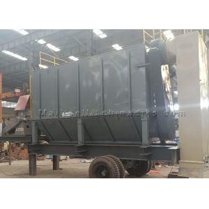 PLC 2450mm 300m2 Pulse Bag Filter Mobile Dust Collector