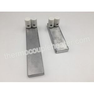 China Ceramic strip Channel Cast Heater With Ceramic Terminal Protecion Cover on sale