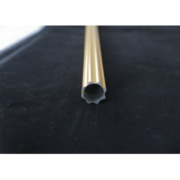 Quality Modern Plating Treatment 6.7m 28mm Aluminum Curtain Rod wholesale