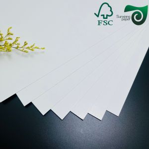 High Gloss One Side Coated Art Paper 70gsm For Labelling Application Glossy