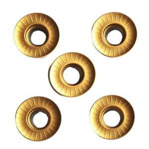 Yellow Round Carbide Inserts Milling Cutting Insert RCGT10T3MO-LH