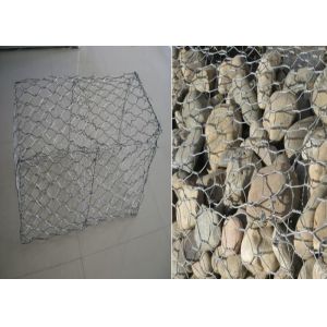 Hot Dipped Galvanized Gabion Mesh 6x2x0.3m 2.2mm