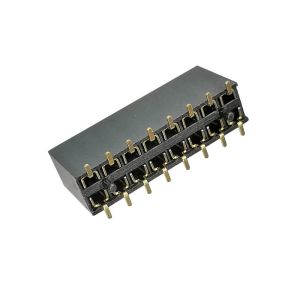 PA9T Dual Row 2.54mm Pitch 8.5mm Height SMT Female Header