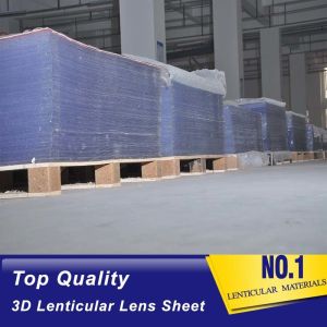 20 LPI lenticular lens sheet transparent PS blank flip lenticular lenses