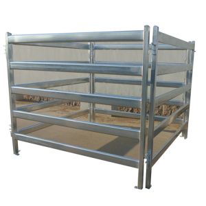 115mm X 42mm X 2.0mm Bull Rail Corral Panel Fence Of Low Carbon Steel