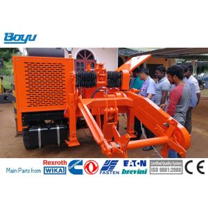 TY90 Cummins Engine Max Pull 100kN Hydraulic Cable Pulling Machine