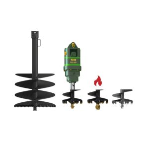 Cheap 44 RPM Hydraulic Earth Digger 585mm Height For Mining And Construction for sale