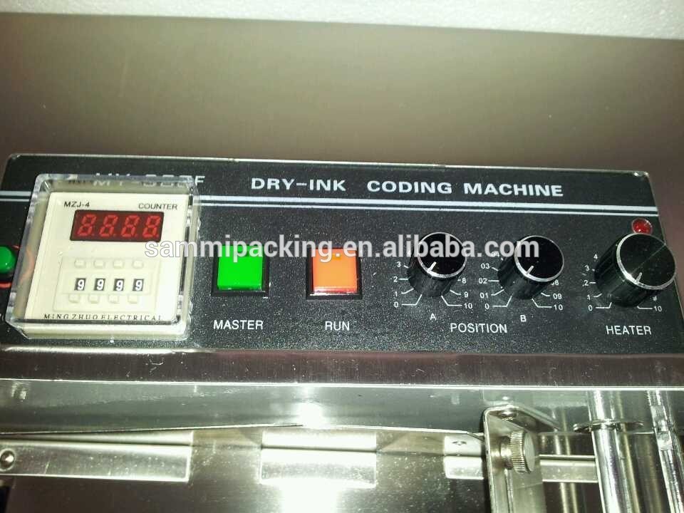 MY-380 Dry-Ink Coding Machine /Solid-ink Batch Coding Machine