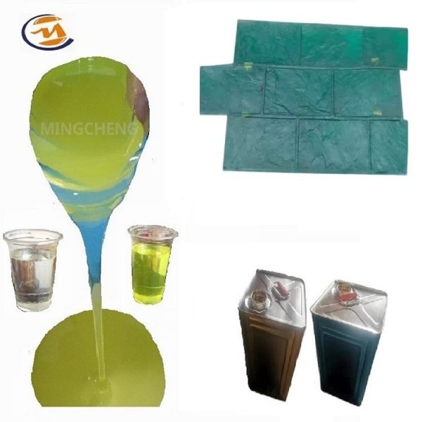 Clear Yellow Mold Making Liquid Urethane Rubber Durable 80 Shore A for molding