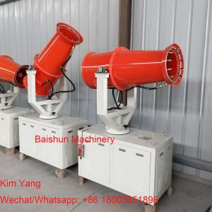 Cheap 60m long throw distance fog cannon dust suppression for power plants for sale