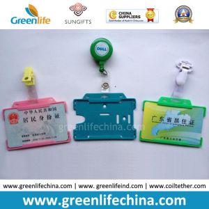 Customized Printing&Colors Plastic Hard/Soft ID Name Card Holders