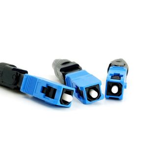 SC-UPC Or SC-APC Single Mode Fiber Optic Fast Connector Ftth Use RoHS Listed