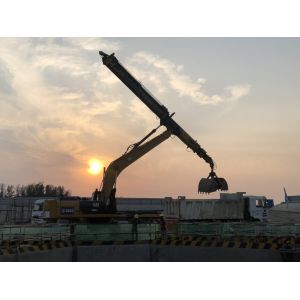 Cheap KM260 Hydraulic Piling Rig Cylinder Wire Rope Vertical Digging 27180mm for sale