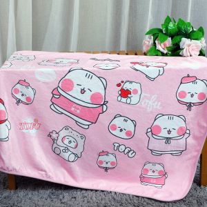 Cheap Kids 100% Polyester Personalized Print Soft Cartoon Fleece Blanket for sale
