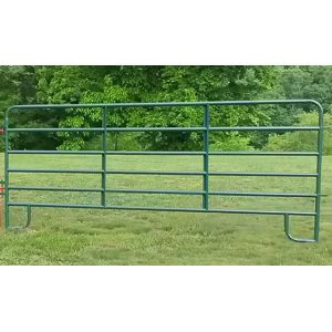 Easily Setup Metal Farm Fence , Pipe Corral Panels For Goats Anti Corrosion