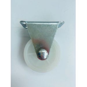 13mm/13mm/17mm/21mm/27mm/27mm Light Duty Furniture PP White Swivel Castor with