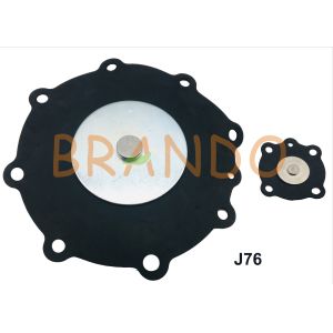 Cheap 3 Inch Joil Type Solenoid Valve Diaphragm Pulse Valve Repair Kit Black Nitrile Rubber Diaphragm Model J76 for sale
