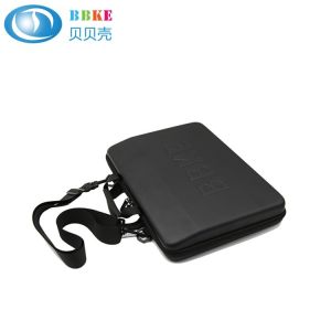 15.6 Inch Competitive EVA Laptop Case Bag In Black Color With 5# Nylon Zipper